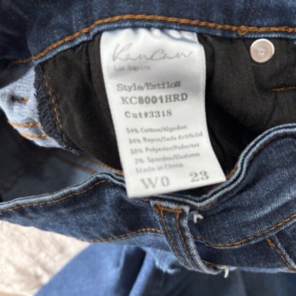 KanCan distressed jeans skinny jeans size 0 - Picture 8 of 8